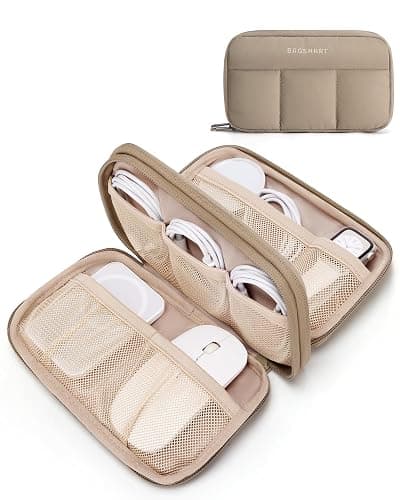BAGSMART Electronics Organizer KHAKI - Image 1