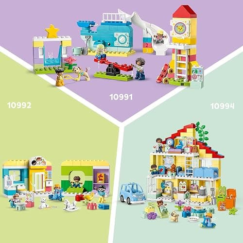 LEGO DUPLO 3in1 Tree House 10993 Creative Building Toy for Toddlers, Includes 8 Figures for Teaching Social Skills, Playing Together and Group Play, Great Birthday Gift for Kids thumbnail 6
