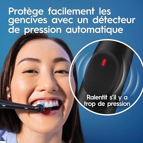 Oral-B iO2 Electric Toothbrush, for an Easy Switch to Electric, White, iO Series 2 Starter Kit with 1 Toothbrush and 2 Brush Heads thumbnail 12