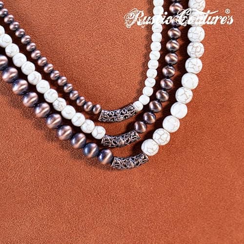 Rustic Couture's Western Jewelry Set for Women Cowgirl Vintage Western Necklace Earring thumbnail 2