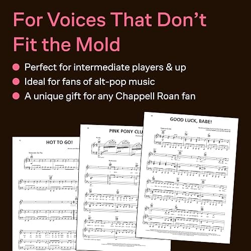 Chappell Roan - The Rise and Fall of a Midwest Princess | Piano/Vocal/Guitar Songbook for Fans and Performers | Official Sheet Music Collection with 15 Songs | Contemporary Pop Artist Music Book thumbnail 5
