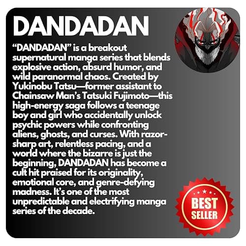 DANDADAN Volumes 1-13 Ultimate Book Collection Manga Set by Yukinobu Tatsu | Ultimate Manga Bundle | English Language Edition | Collector’s Pack thumbnail 2