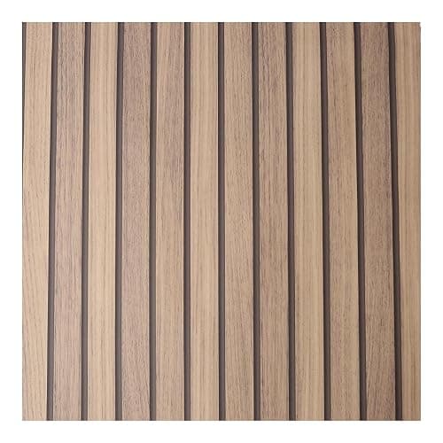 Fresco Natural Wooden Slats Panelled Wallpaper | On Trend Panelled Wallcovering | Eco-Friendly Wallpaper - Image 1
