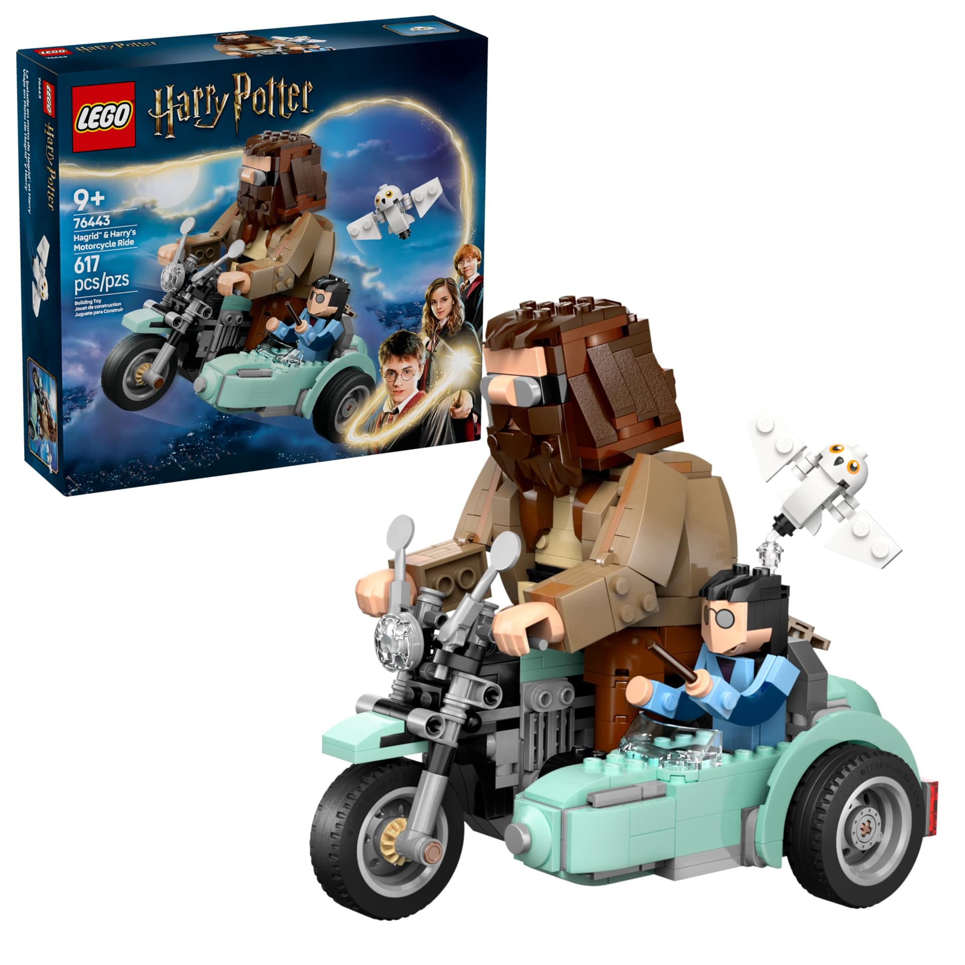 LEGO Harry Potter Passeio de Motocicleta de Hagrid™ e Harry 76443 - Image 1