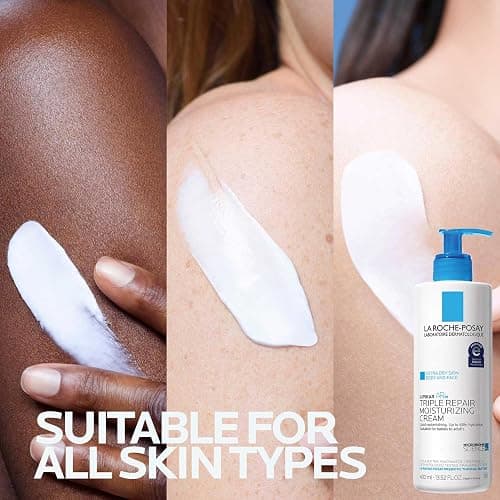 La Roche-Posay Lipikar AP+ Triple Repair Moisturizing Cream | Face & Body Lotion For Dry Skin | Shea Butter & Niacinamide Moisturizer | Gentle Face & Body Cream For Dry, Rough & Sensitive Skin thumbnail 5
