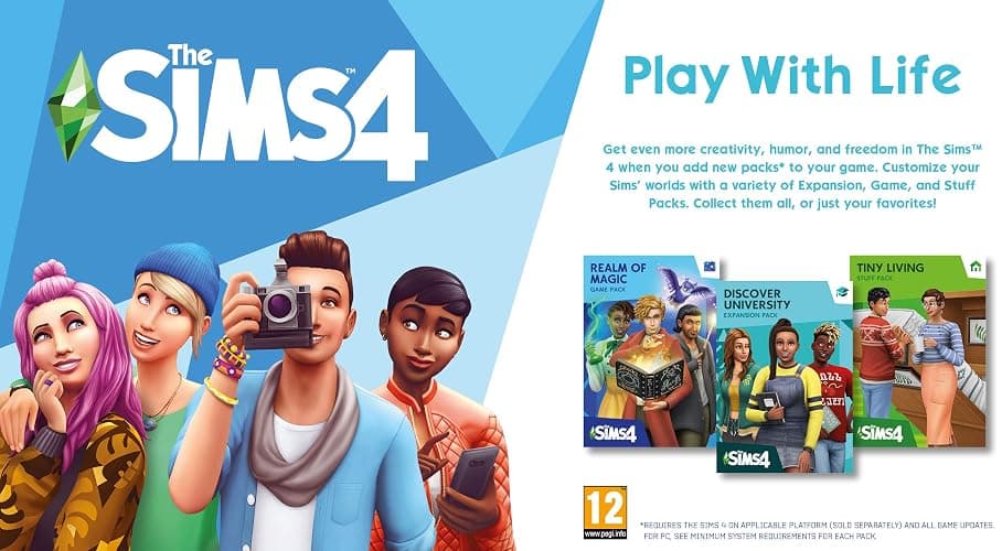 The Sims 4 Standard Edition | PC/Mac | VideoGame | Code In A box | English thumbnail 2