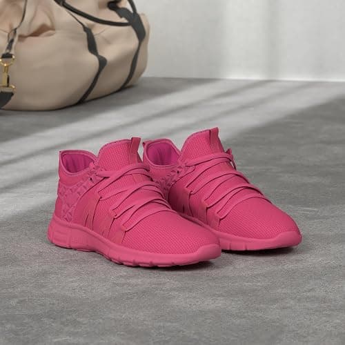 INZCOU Running Shoes Lightweight Tennis Shoes Non Slip Gym Workout Shoes Breathable Mesh Walking Sneakers thumbnail 2