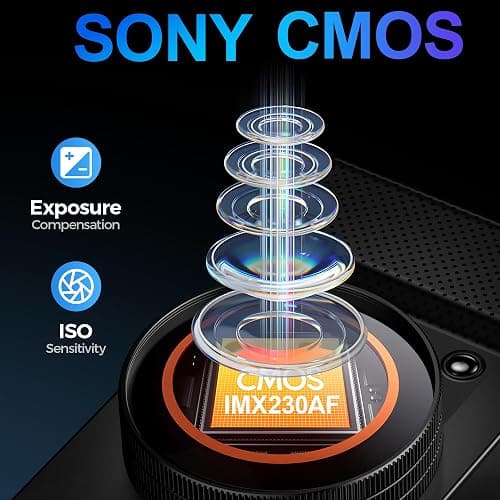 4K Digital Camera for Photography Vlogging: 64MP Cam for YouTube with 3" 180° Flip Screen - 16X Digital Zoom Point and Shoot Camara with 32GB Micro SD Card for Kids Teens Beginners thumbnail 3