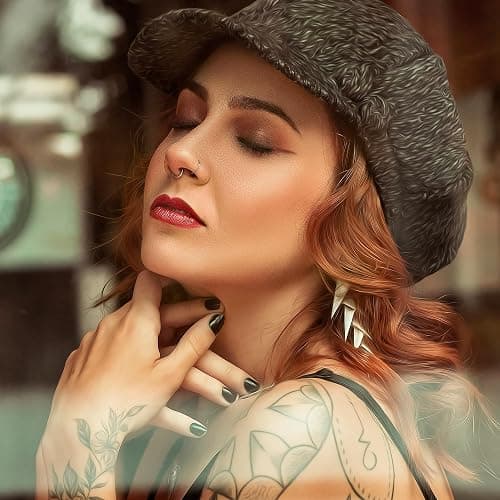 VELCARE Nose Rings Hoops Nose Piercings Fake Nose Ring Fake Lip Ring Fake Piercings Nose Hoop Nose Rings for Women Men Nose Ring Hoop Nose Piercing Jewelry thumbnail 6