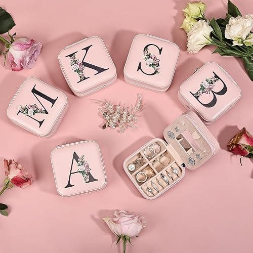 Kepela Sisters Gifts: Unique Sister Gifts - Personalized Travel Jewelry Case thumbnail 4