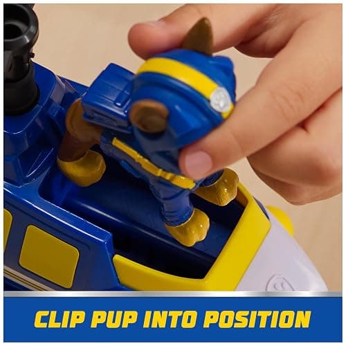 PAW Patrol: Air Rescue Chase Action Figure & Hero Helicopter Toy with Projectile Launcher & 2 Projectiles, Kids Toys for Boys & Girls Ages 3+ thumbnail 8