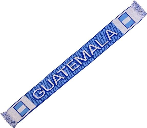 Guatemala Soccer Knit Scarf thumbnail 2