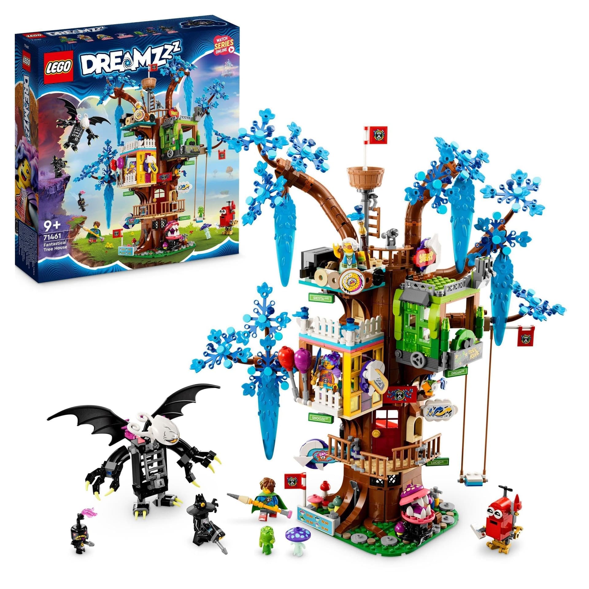 LEGO® DREAMZzz™ Fantastical Tree House 71461 Building Toy Set; Kids Aged 9+ Build The Model in 2 Different Modes - Image 1