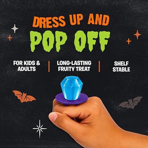 Ring Pop Lollipops - Bulk Candy Individually Wrapped Suckers Variety | Party Pack- 50 Count w/ Assorted Flavors - Hard Candy for Party Favors, Kids & Goodie Bags thumbnail 4