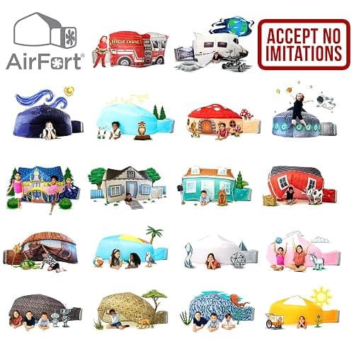 AirFort Inflatable Fort for Kids, Builds in 30 Sec, Play Tent Age 3+ (Space Shuttle) thumbnail 6
