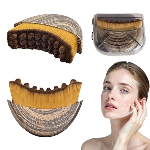 New Lymphatic Contour Face Brush for Sculpting, Lymphatic Drainage Massager for Face, Ergonomically Designed to Fit The Skin Precisely and Relieve Fatigue, Improves Skin Glow & Absorption (1 Pack) - Image 1