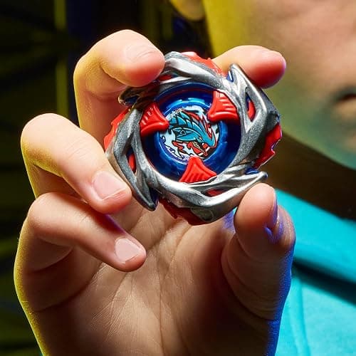Beyblade X Drop Attack Battle Set with Beystadium Arena, 2 Takara Tomy Tops & Launchers, Impact Drake 9-60LR & Hover Wyvern 3-85N, Battling Game Toys, Ages 8+ thumbnail 11
