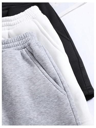 SOLY HUX Girls 3 Packs Sweat Shorts Elastic Waist Casual Summer SweatShorts Teen Apparel thumbnail 3
