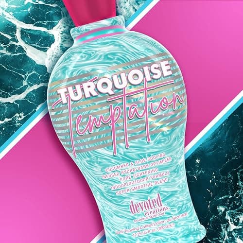 Devoted Creations Turquoise Temptation Indoor and Outdoor Tanning Lotion 12.25 oz thumbnail 4