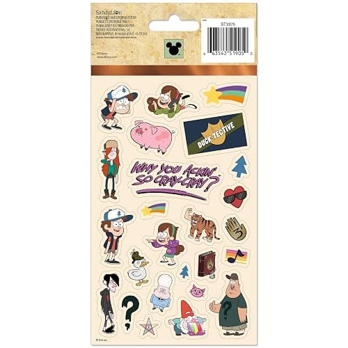Disney Gravity Falls Standard Stickers - 4 Sheet thumbnail 6