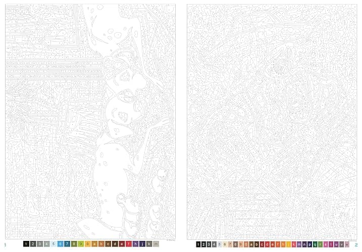 Coloriages mystères Disney - Famille thumbnail 3