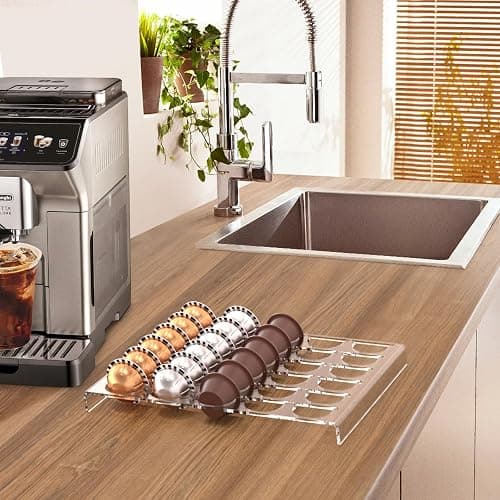 QZYIPI Coffee Pod Storage Holder, Drawer Tray Organizer for Nespresso Vertuoline Capsules Holds 30 Pods for Kitchen, Home, Office Coffee Station, 12.6" x 9.6" thumbnail 2