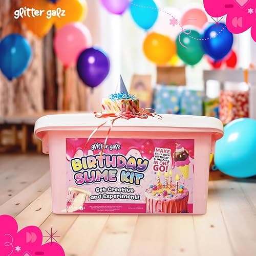 Easter Butter Slime Kit | Birthday Gifts for Girls Ages 6+ | DIY Make Your own Slime Birthday Party 42 Mix-ins | Arts and Crafts | Slime-Making kit | Slime Activator | Sensory Gifts for Teens thumbnail 7