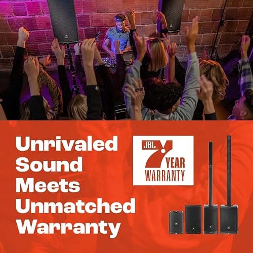 JBL Professional EON710 Powered PA Speaker with Bluetooth, 10 inch, 1300 Watt, Wired Electric, Black thumbnail 9