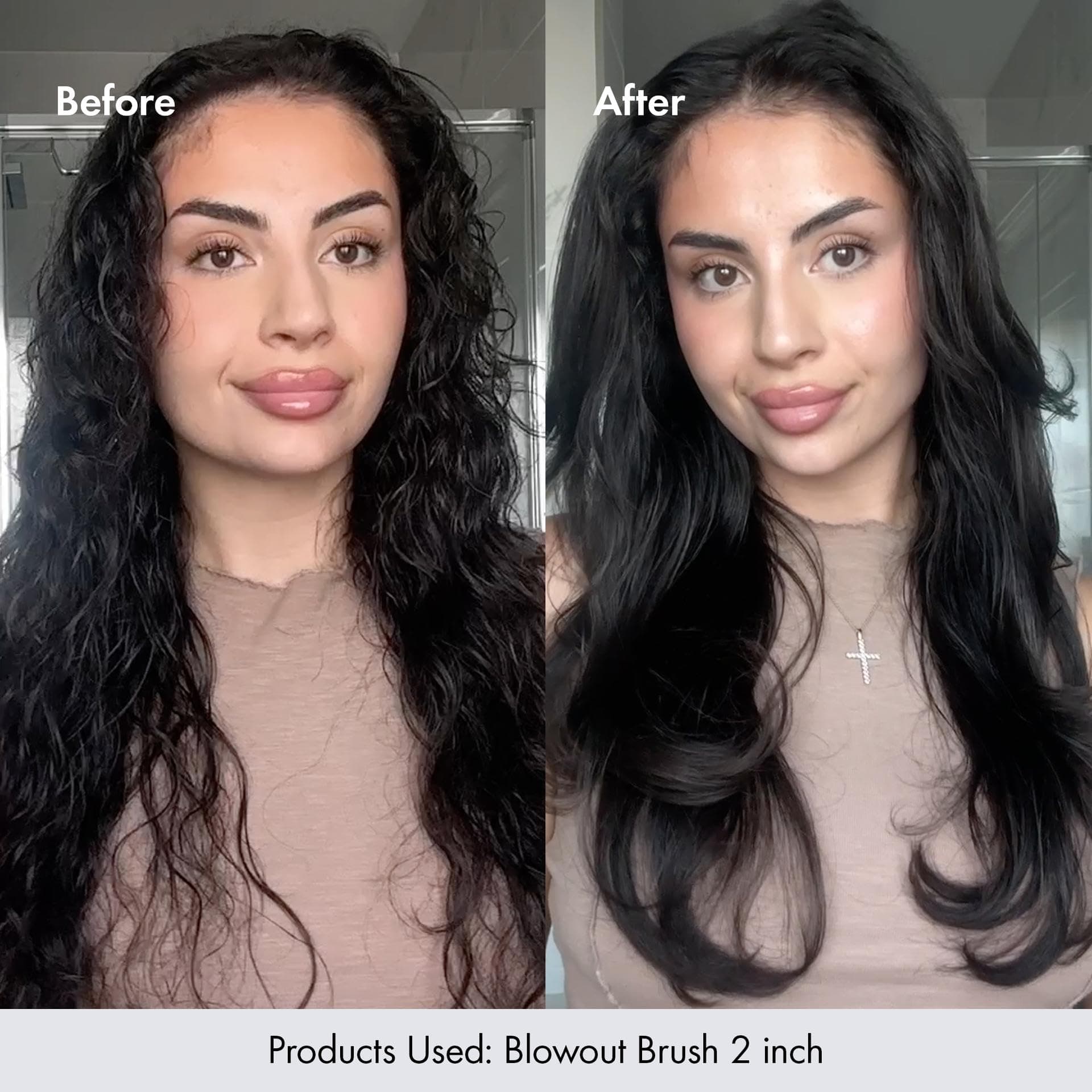 BondiBoost Blowout Brush Pro Hair Dryer & Hair Brush [75MM] - Oval Shape Hair Styler & Volumizer for Smooth/Frizz-Free Results - Great for All Hair Types - 3X Heat/Speed Options - 360° Airflow Vents thumbnail 8