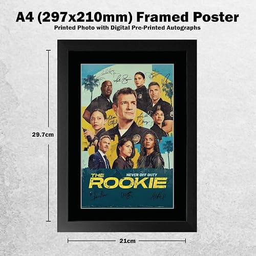 HWC Trading The Rookie Gifts Printed Poster Signed Autograph Picture for Movie Memorabilia Fans (ID-004017) - A4 Framed Print thumbnail 2
