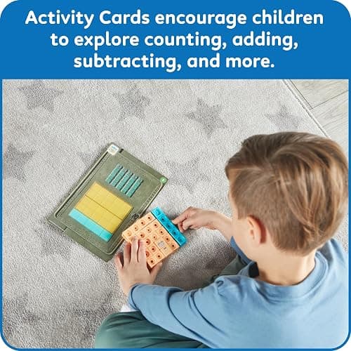 hand2mind MathLink Cubes Numberblocks 21-30 Activity Set, 20 Preschool Learning Activities, Counting Blocks, Linking Cubes, Educational Toys for Kids, Number Games, Math Manipulatives Kindergarten thumbnail 5