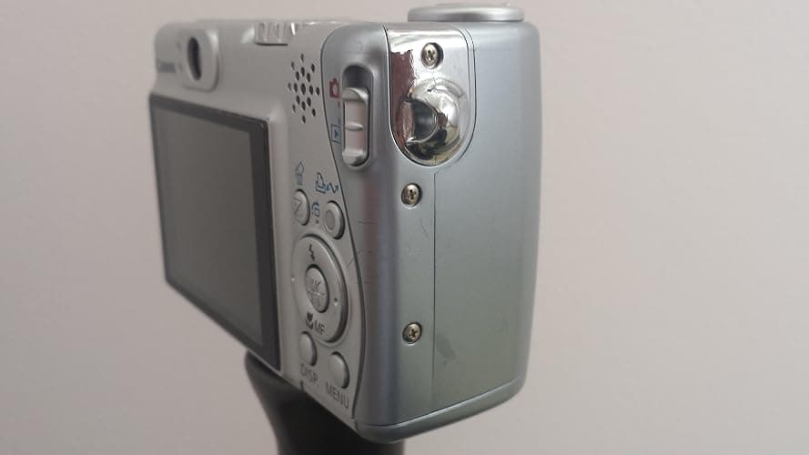 Canon PowerShot A540 6MP Digital Camera with 4x Optical Zoom, Gray (Renewed) thumbnail 4