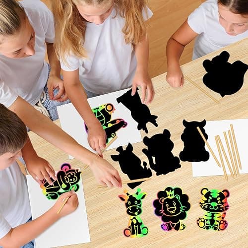 DMIGHT Jungle Safari Party Favors Set Wild Animals Set for Kids Birthday Gifts, Wild Theme Party favors for Kids Birthday Party Baby Shower Goodie Bag Fillers Jungle Safari Party Supplies (Animal) thumbnail 8