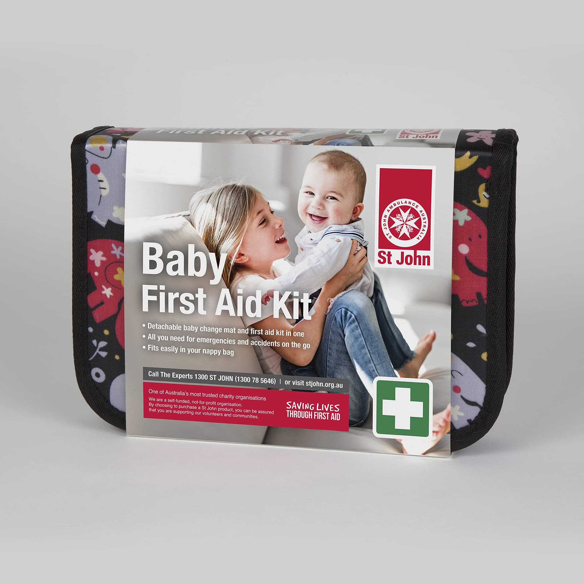St John Ambulance Essential Baby and Kids First Aid Kit - Image 1