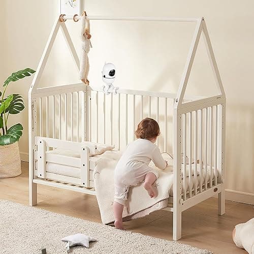 Tripod Baby Monitor Mount for HelloBaby HB65/HB40/HB6550/HB6560/HB66/HB6339/HB6550 Pro, ANMEATE SM935E, Flexible Baby Camera Mount Attach Your Camera Wherever You Want thumbnail 3