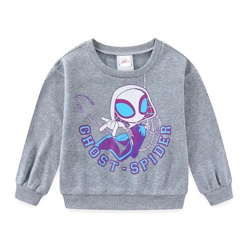 Marvel Spidey and His Amazing Friends Ghost Spider Girls Sweatshirt and Pants Set for Toddler and Big Kids thumbnail 2