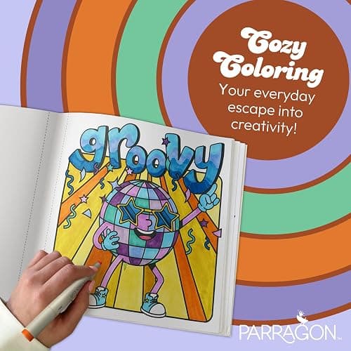 Cozy Coloring Good Vibes: 50+ Bold and Easy Perforated Pages to Color thumbnail 5