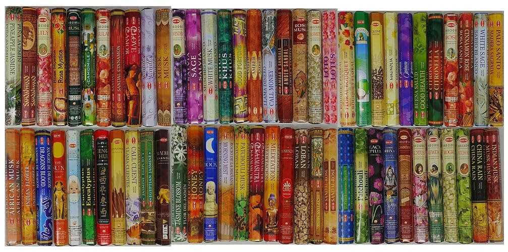 HEM Incense Sticks – 12 Box Variety Pack (240 Sticks Total, 20 Sticks per Box) | Long Lasting Fragrance | Meditation, Relaxation, Yoga, Aromatherapy & Home Fragrance - Image 1