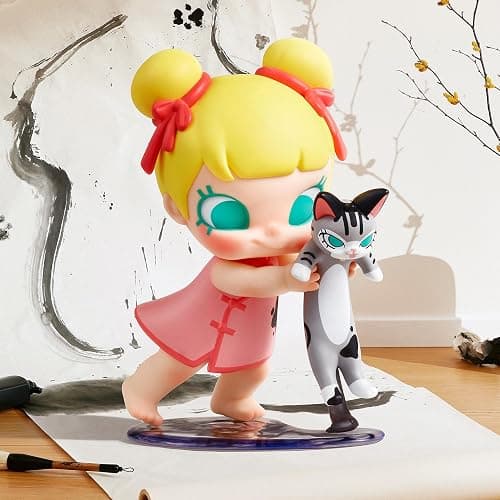 POP MART Baby Molly & Baby Tabby Series Figures Blind Box Figures, Random Design Action Figures Collectible Toys Home Decorations, Holiday Birthday Gifts for Girls and Boys, Single Box thumbnail 5