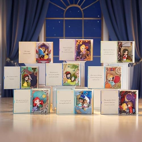 POP MART Disney Princess Fairy Tale Series Scene Figures, Blind Box Figures, Random Design Action Figures Collectible Toys Home Decorations, Single Box thumbnail 7