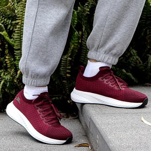 Basket Femme Chaussures de Sport Confort Respirant Léger Chaussures Fitness Gym Jogging Outdoor Sneakers thumbnail 2