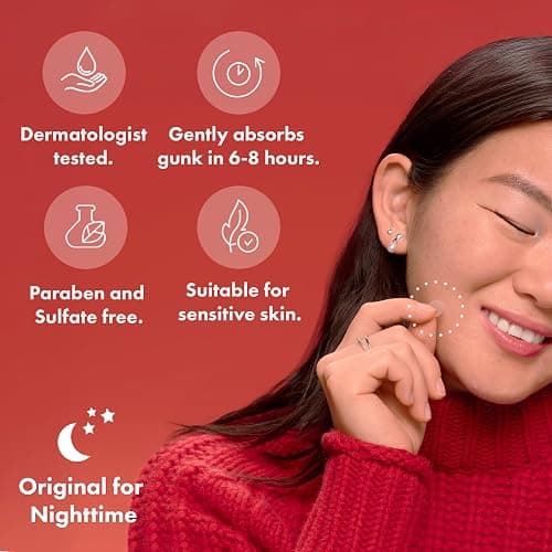 Hero Cosmetics Mighty Patch Original – Hydrocolloid Patch for Pimples, Overnight Acne Blemish & Zit Stickers for Sensitive Skin, 72 Count thumbnail 2