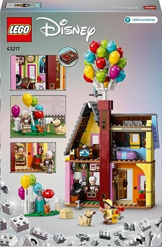 LEGO Disney et Pixar La Maison de « Là-Haut » Jouet avec Ballons - Figurines Carl, Russell et Doug, Maquette Collection pour Filles et garçons, Idée Cadeau Iconique 43217 thumbnail 11