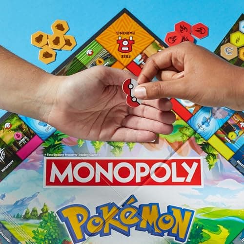 Monopoly Pokémon Edition Board Game | Ages 8 and Up | 2 to 4 Players | Kids Games for Pokémon Fans | Fun Family Games| 45 Mins. Avg. thumbnail 5