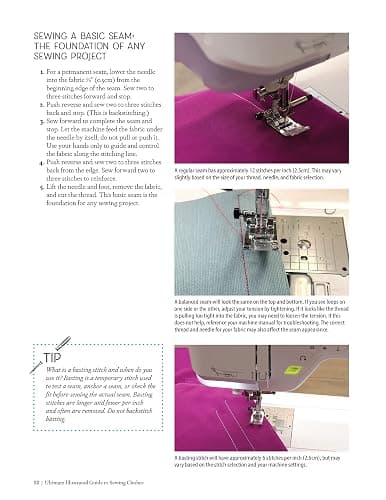 Ultimate Illustrated Guide to Sewing Clothes: A Complete Course on Making Clothing for Fit and Fashion (Landauer) Installing Zippers, Using Notions, Slopers, Patterns, Tailoring, Alterations, and More thumbnail 3