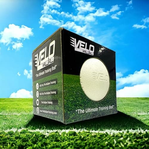 Velo Wallball - Training Ball - Pro Baseball Size & Weight - Enhance Coordination & Strength in Individual & Group Baseball Drills thumbnail 3