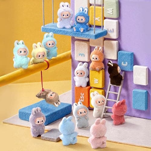 POP MART THE Monster Pin for Love Blind Box (A–M) Single Box | Mini Labubu Doll Blind Box Mystery Box Keychain – Vinyl Plush Pendant, Bag Charms, Holiday & Birthday Gift for Kids thumbnail 2