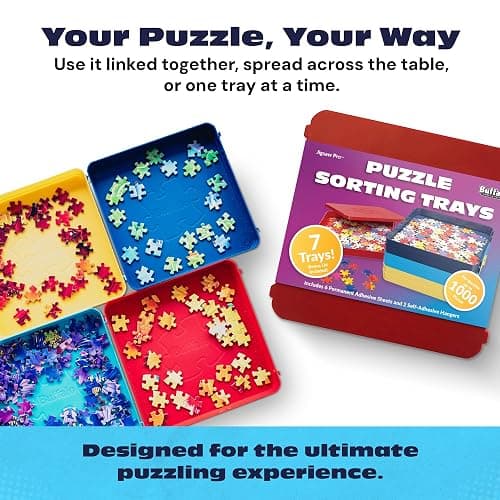 Buffalo Games - Puzzle Sorting Trays - 7 Count (Pack of 1) thumbnail 4