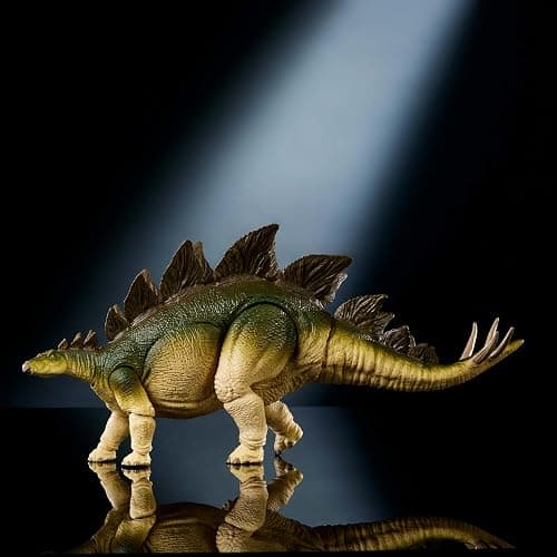 Mattel Jurassic World Hammond Collection Action Figure, Lost World Jurassic Park Stegosaurus, Carnivore Large Dinosaur Toy, Posable Wired Tail thumbnail 6