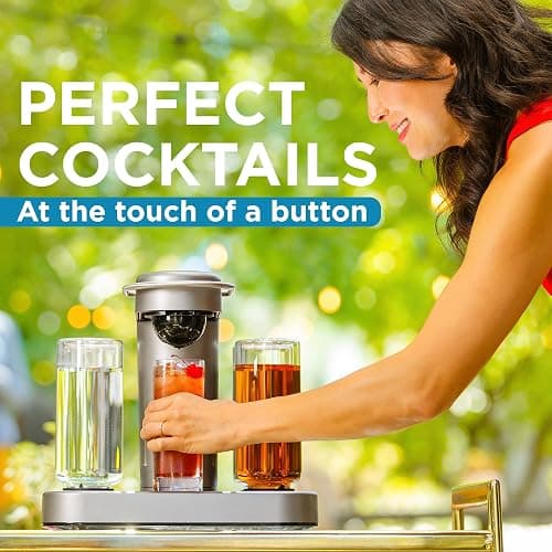 Bartesian Premium Cocktail and Margarita Machine for The Home Bar with Push-Button Simplicity and an Easy to Clean Design (55300) thumbnail 2